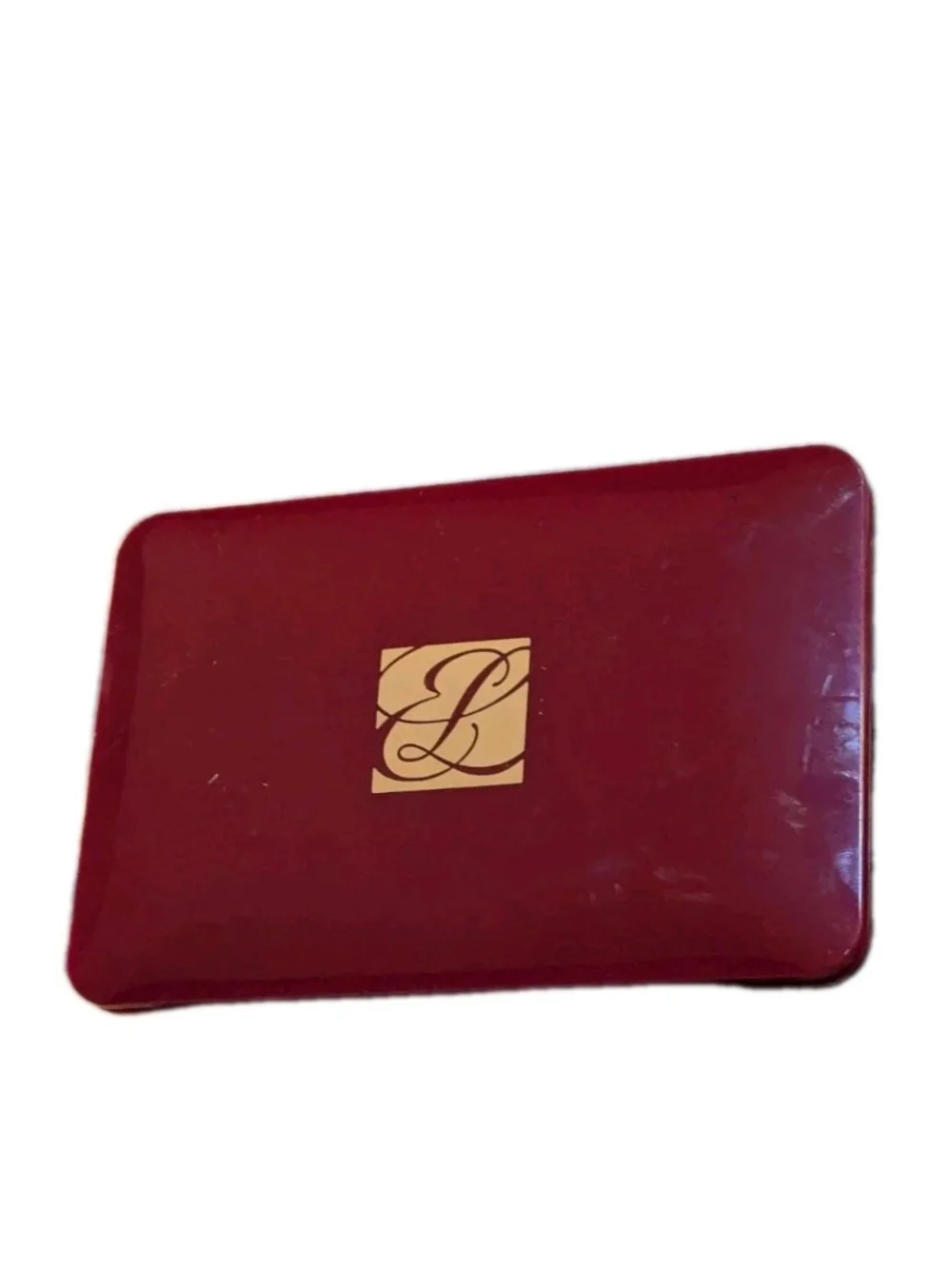 Estee Lauder Deluxe 15 Eyeshadow Palette Red Compact Amethyst Mink Discontinued